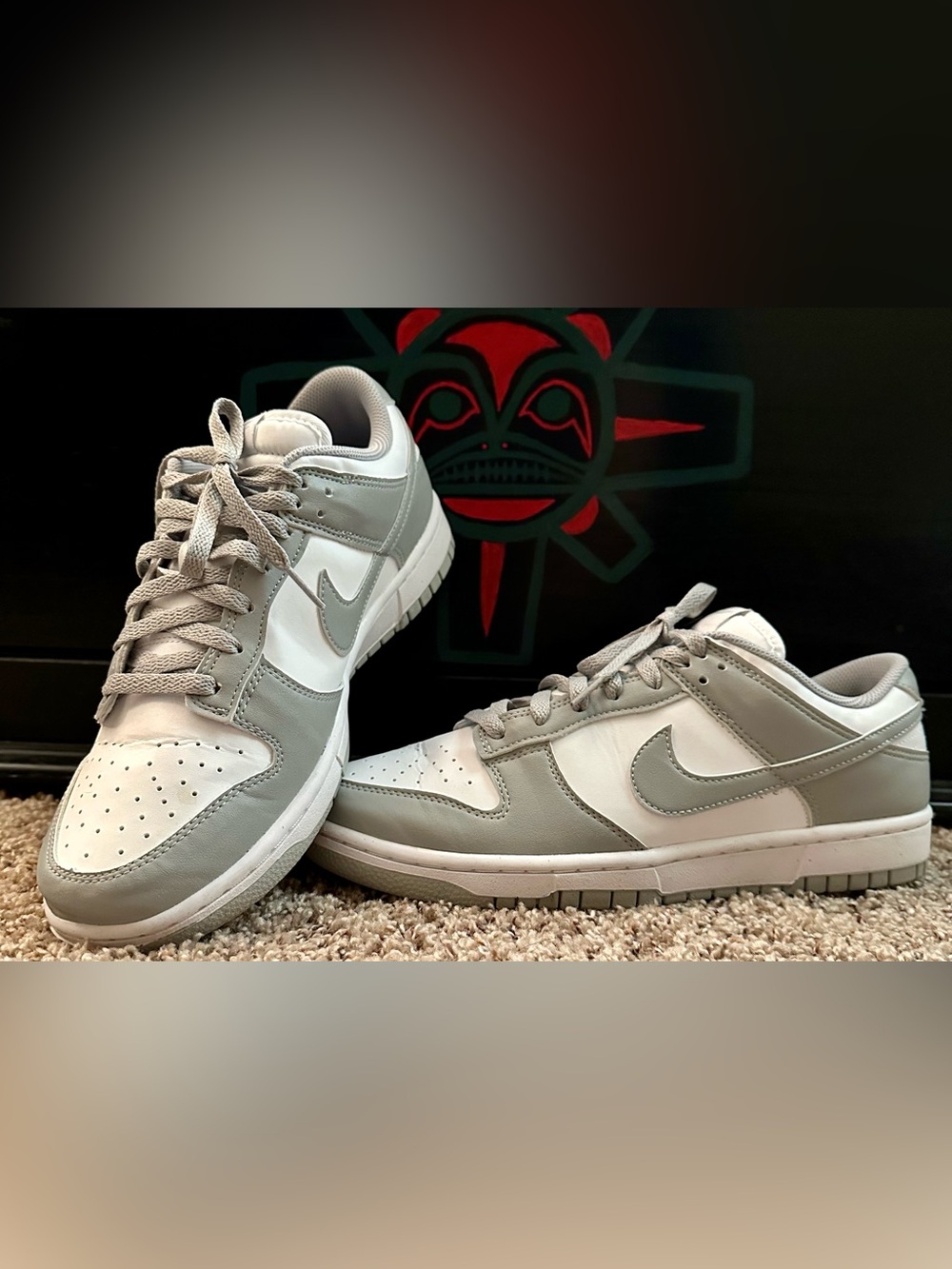 Nike Dunk Low Next Nature White/Light Smoke Grey women size 11